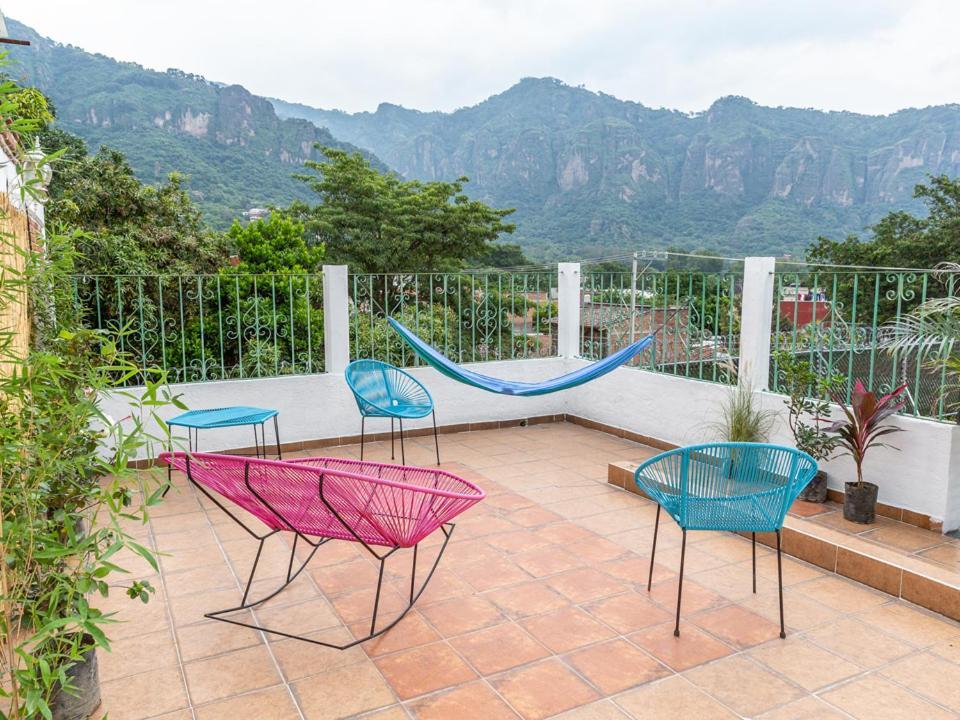 Colibri Turquesa Hotel Tepoztlan Bagian luar foto