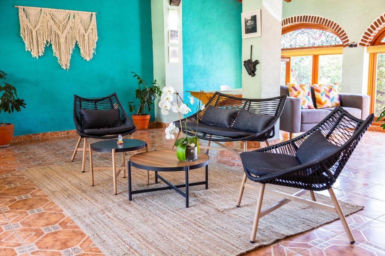 Colibri Turquesa Hotel Tepoztlan Bagian luar foto