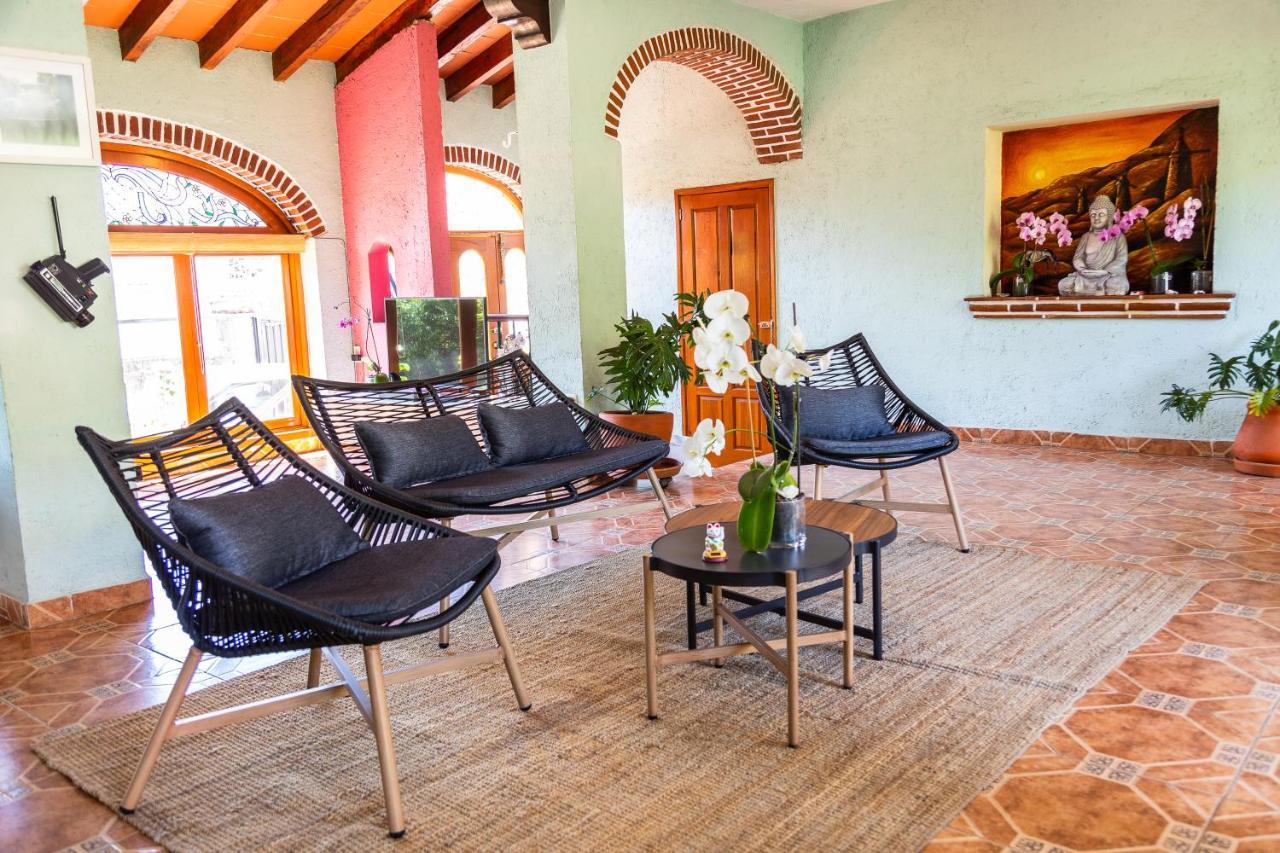 Colibri Turquesa Hotel Tepoztlan Bagian luar foto